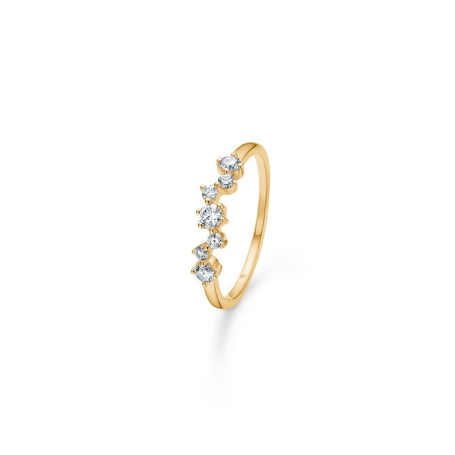 Gemma diamantring fra Mads Z i 14 karat guld med 0,30 ct diamanter